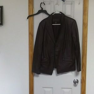 Leather jacket
